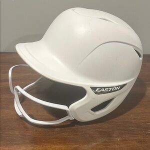 Easton Ghost Vision Matte White Softball Batting Helmet